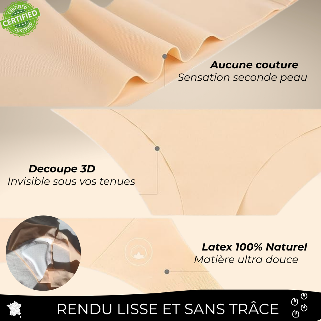Tanga anti cameltoe invisible et confortable